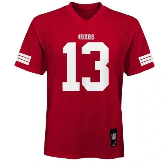 Brock Purdy Scarlet San Francisco 49ers Replica Player Jersey Size XL - Picture 1 of 5